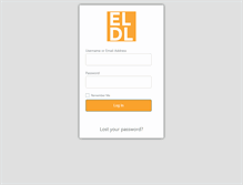 Tablet Screenshot of eldl.net